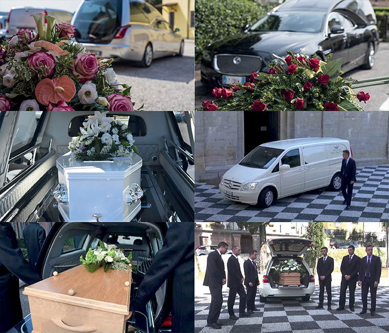 Trasporto funebre organizzato da La Simonetta a Milano