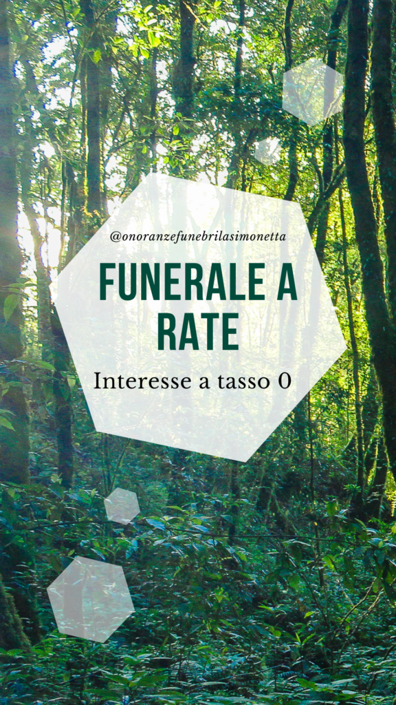 funerale a rate