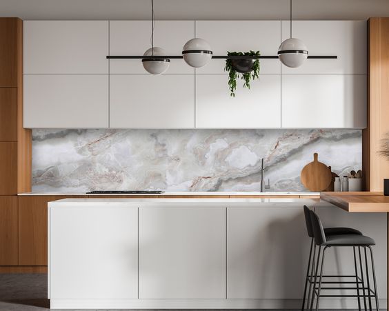 cucina in marmo