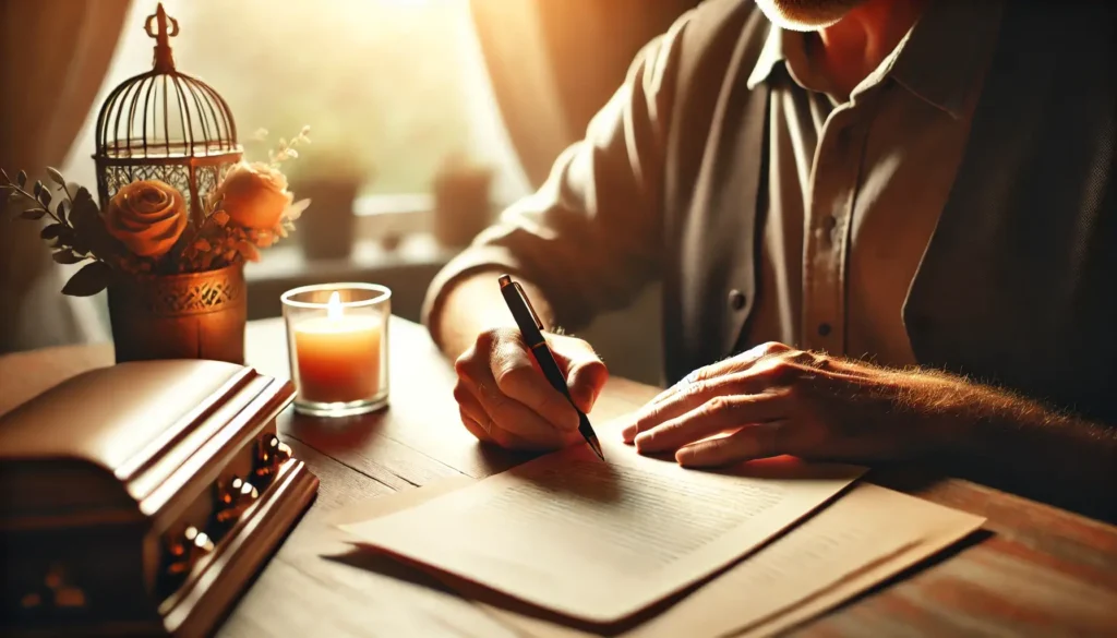 scrivere un necrologio