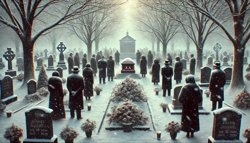 funerale a gennaio