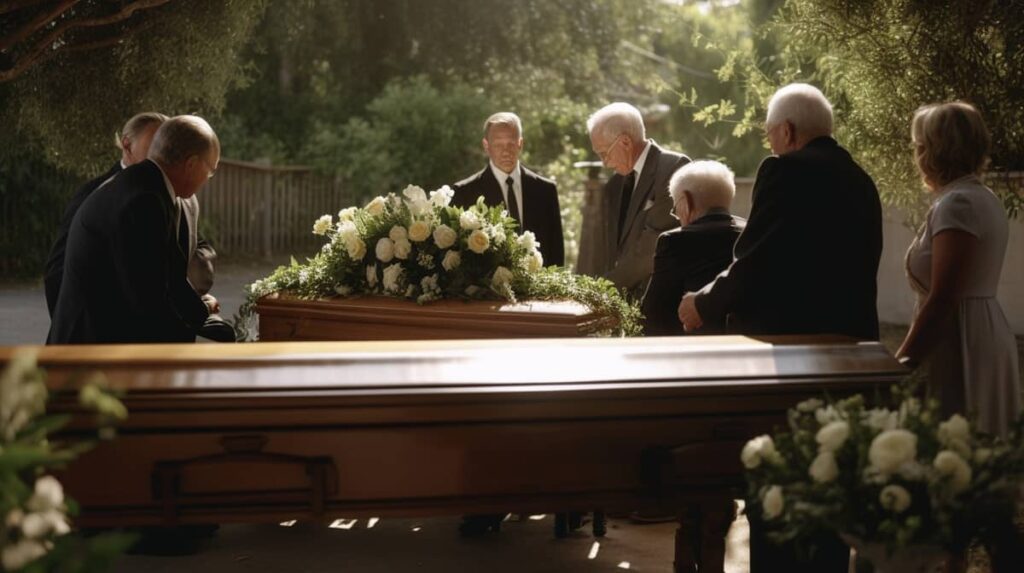 Foto di un funerale economico organizzato da Onoranze Funebri La Simonetta dal 1946 a Milano