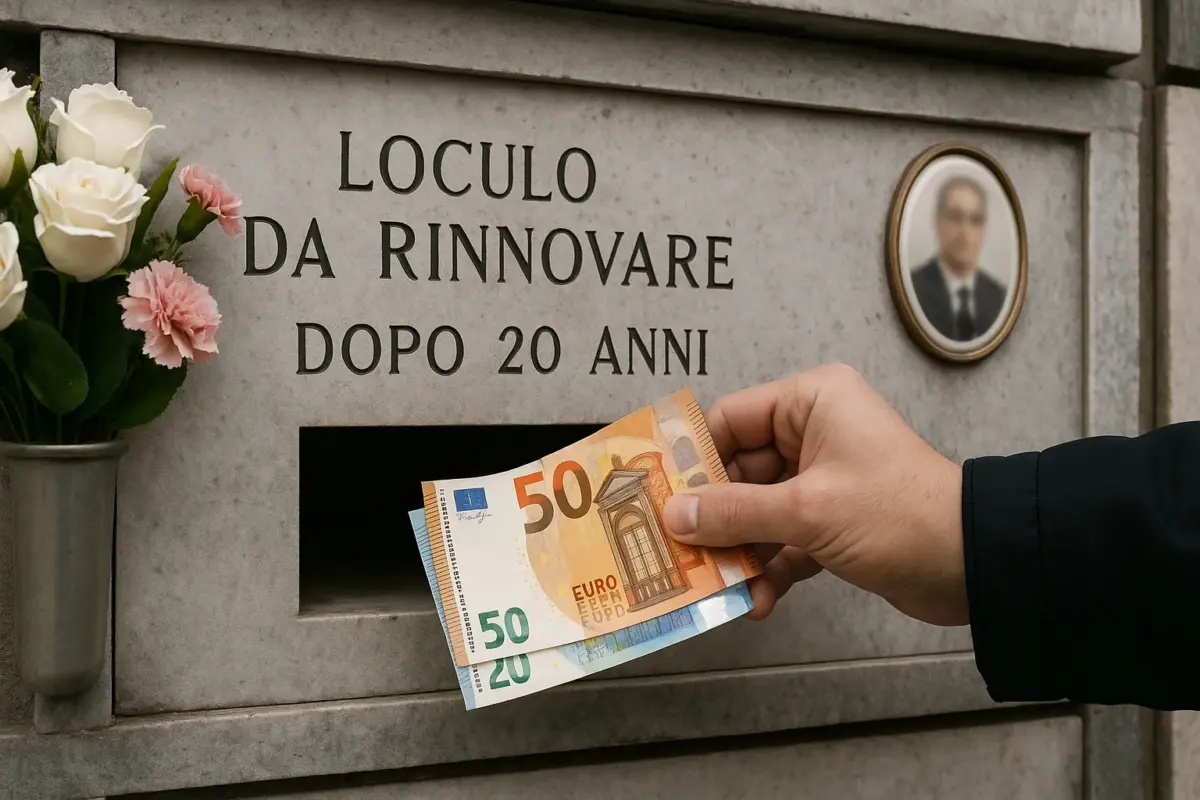 Quanto costa rinnovare un loculo dopo 20 anni?