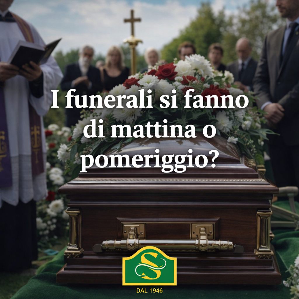 I funerali si fanno di mattina o pomeriggio?