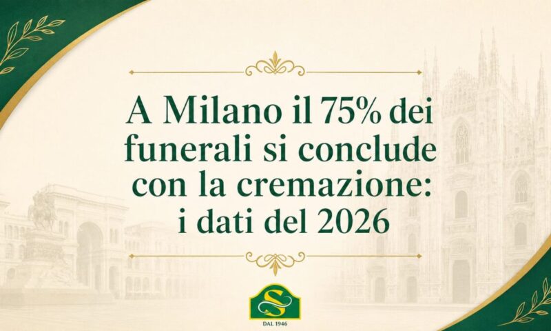A Milano il 75% dei funerali si conclude con la cremazione: i dati del 2026
