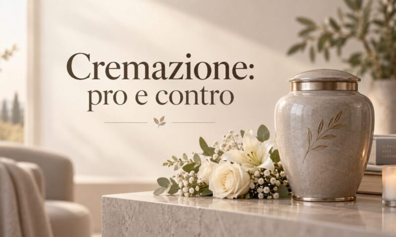 Cremazione: pro e contro