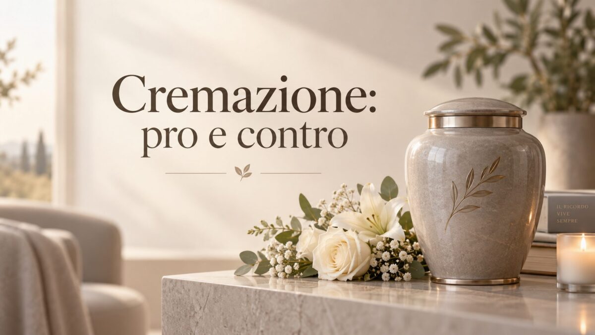 Cremazione: pro e contro